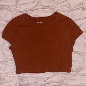 Aeropostale Rust Crop Top